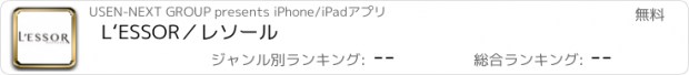 おすすめアプリ L‘ESSOR／レソール