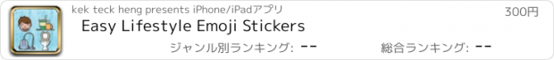 おすすめアプリ Easy Lifestyle Emoji Stickers