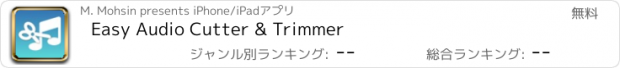 おすすめアプリ Easy Audio Cutter & Trimmer