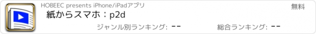 おすすめアプリ 紙からスマホ：p2d