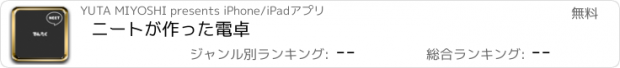 おすすめアプリ ニートが作った電卓