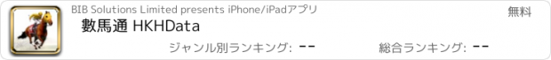 おすすめアプリ 數馬通 HKHData