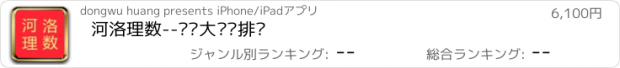 おすすめアプリ 河洛理数--专业大师级排盘