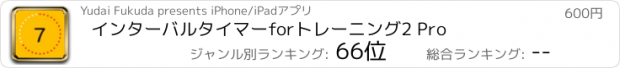 おすすめアプリ インターバルタイマーforトレーニング2 Pro