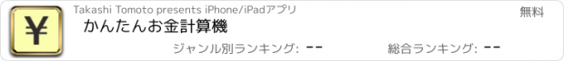 おすすめアプリ かんたんお金計算機