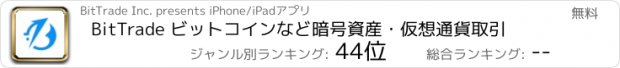 おすすめアプリ BitTrade ビットコインなど暗号資産・仮想通貨取引