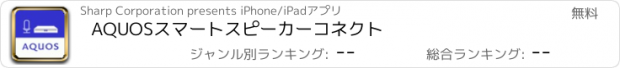 おすすめアプリ AQUOSスマートスピーカーコネクト