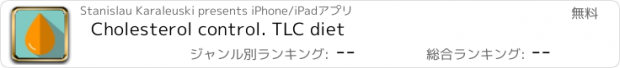 おすすめアプリ Cholesterol control. TLC diet