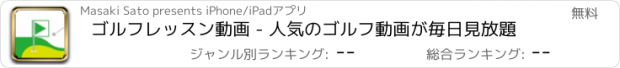 おすすめアプリ ゴルフレッスン動画 - 人気のゴルフ動画が毎日見放題