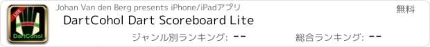 おすすめアプリ DartCohol Dart Scoreboard Lite