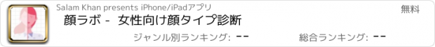 おすすめアプリ 顔ラボ -  女性向け顔タイプ診断