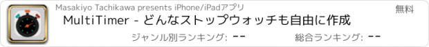 おすすめアプリ MultiTimer - どんなストップウォッチも自由に作成