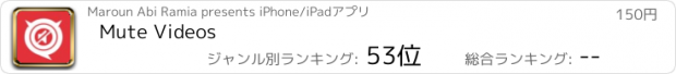 おすすめアプリ Mute Videos