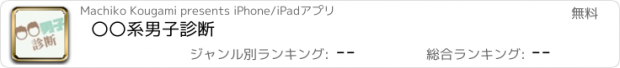 おすすめアプリ 〇〇系男子診断