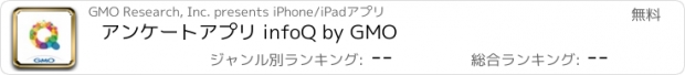 おすすめアプリ アンケートアプリ infoQ by GMO