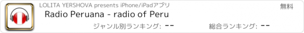 おすすめアプリ Radio Peruana - radio of Peru