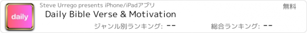 おすすめアプリ Daily Bible Verse & Motivation