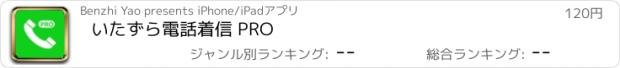 おすすめアプリ いたずら電話着信 PRO