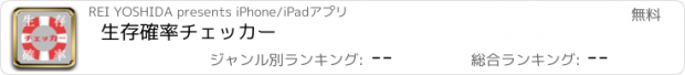 おすすめアプリ 生存確率チェッカー