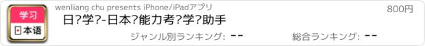 おすすめアプリ 日语学习-日本语能力考试学习助手
