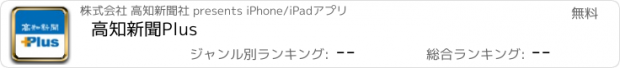 おすすめアプリ 高知新聞Plus