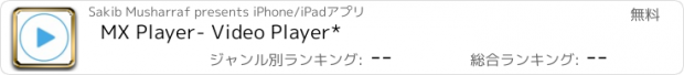 おすすめアプリ MX Player- Video Player*