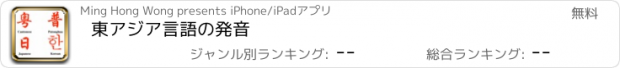 おすすめアプリ 東アジア言語の発音