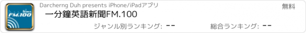 おすすめアプリ 一分鐘英語新聞FM.100