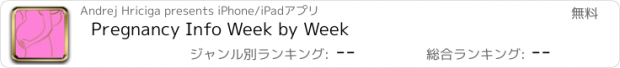 おすすめアプリ Pregnancy Info Week by Week