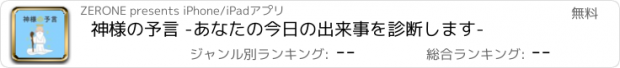 おすすめアプリ 神様の予言 -あなたの今日の出来事を診断します-