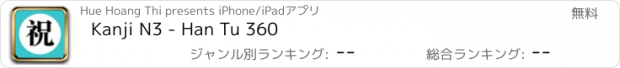 おすすめアプリ Kanji N3 - Han Tu 360