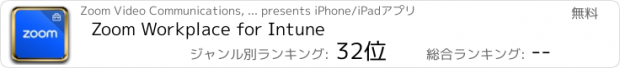 おすすめアプリ Zoom Workplace for Intune