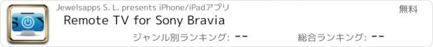 おすすめアプリ Remote TV for Sony Bravia