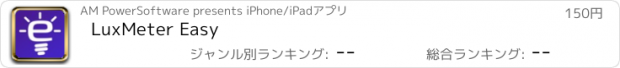 おすすめアプリ LuxMeter Easy