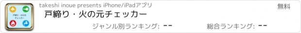 おすすめアプリ 戸締り・火の元チェッカー