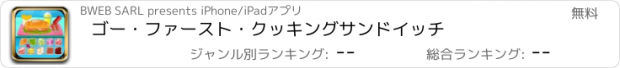 おすすめアプリ ゴー・ファースト・クッキングサンドイッチ