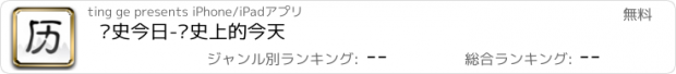 おすすめアプリ 历史今日-历史上的今天