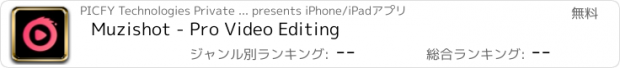 おすすめアプリ Muzishot - Pro Video Editing