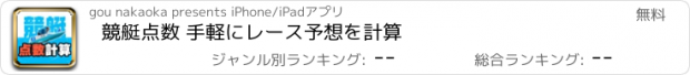 おすすめアプリ 競艇点数 手軽にレース予想を計算