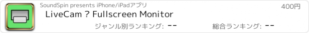 おすすめアプリ LiveCam – Fullscreen Monitor