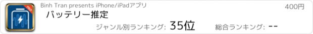 おすすめアプリ バッテリー推定