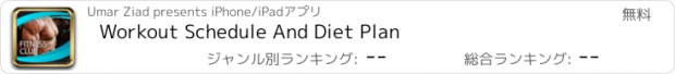 おすすめアプリ Workout Schedule And Diet Plan