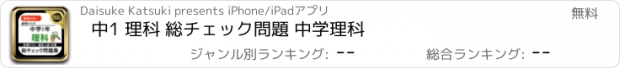 おすすめアプリ 中1 理科 総チェック問題 中学理科