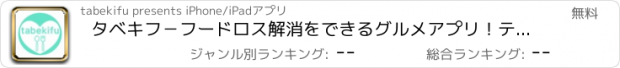 おすすめアプリ タベキフ−フードロス解消をできるグルメアプリ！テイクアウトも