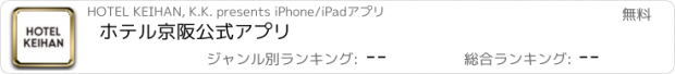 おすすめアプリ ホテル京阪公式アプリ