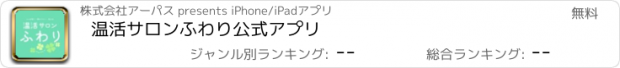 おすすめアプリ 温活サロン　ふわり　公式アプリ