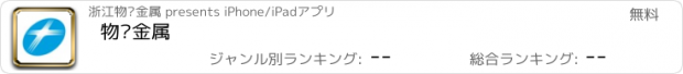 おすすめアプリ 物产金属