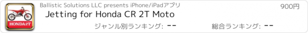 おすすめアプリ Jetting for Honda CR 2T Moto