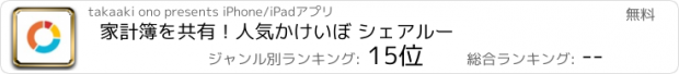 おすすめアプリ 家計簿を共有！人気かけいぼ シェアルー