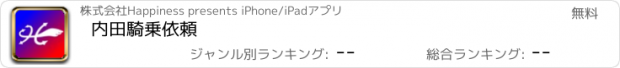 おすすめアプリ 内田騎乗依頼